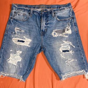 Men’s Demin ripped Shorts